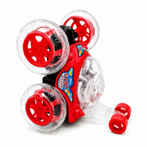 Remote Control Stunt Car _ RC Stunt 360° Rotating Rolling Car red 3 - Kidora Kids Remote Control Stunt Car _ RC Stunt 360° Rotating Rolling Car red 3 - Kidora Kids
