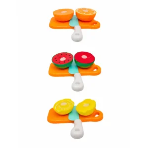 Kidora Kids Realistic Sliceable Fruits Cutting Play Toy Set - 2