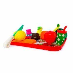 Kidora Kids Realistic Sliceable Fruits Cutting Play Toy Set - 4