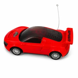 Remote Control Car Toy With Steering Wheel Controller Red 2 - Kidora Kids Remote Control Car Toy With Steering Wheel Controller Red 2 - Kidora Kids