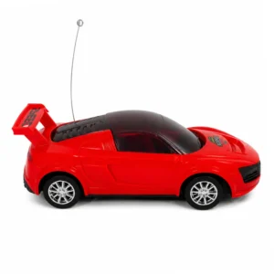Remote Control Car Toy With Steering Wheel Controller Red 4 - Kidora Kids Remote Control Car Toy With Steering Wheel Controller Red 4 - Kidora Kids
