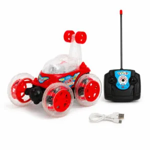 Remote Control Stunt Car | RC Stunt 360° Rotating Rolling Car - kidora kids
