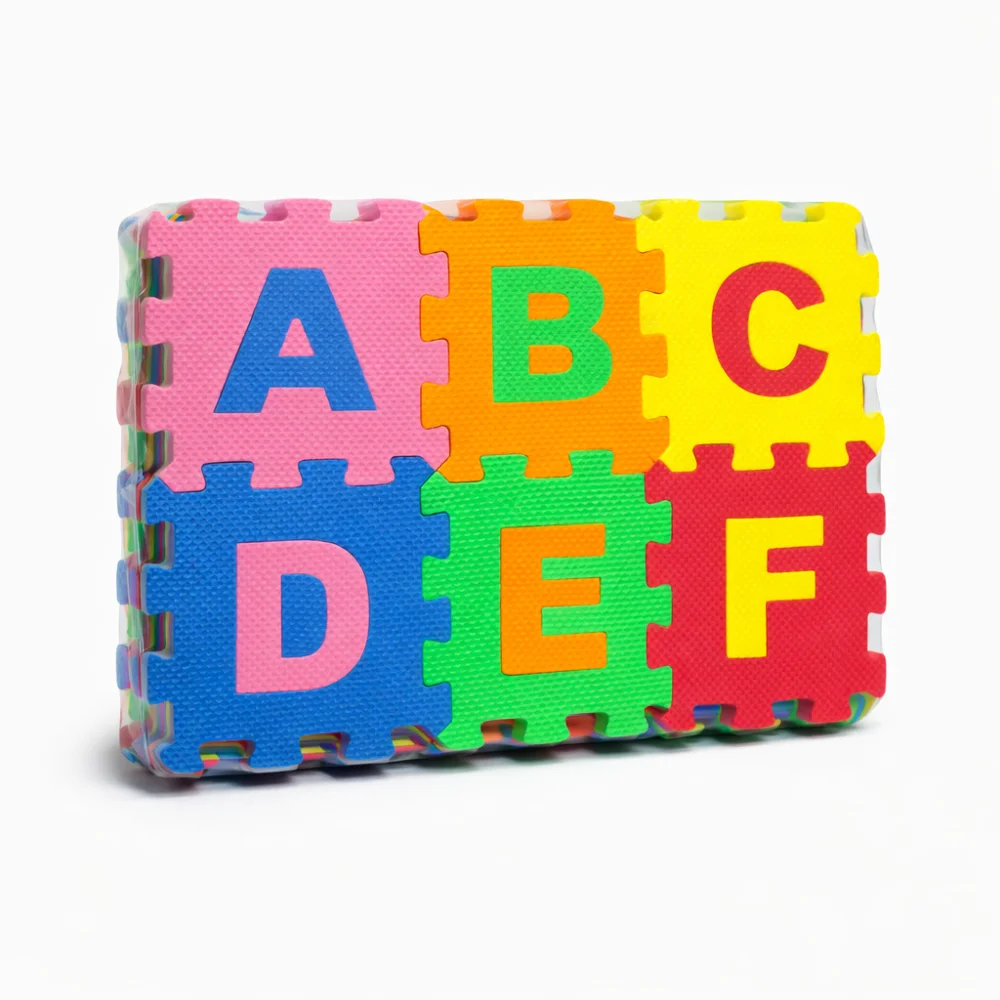 Alphabet Puzzle Foam Mat for Kids with ABC and Numbers - Kidora kids