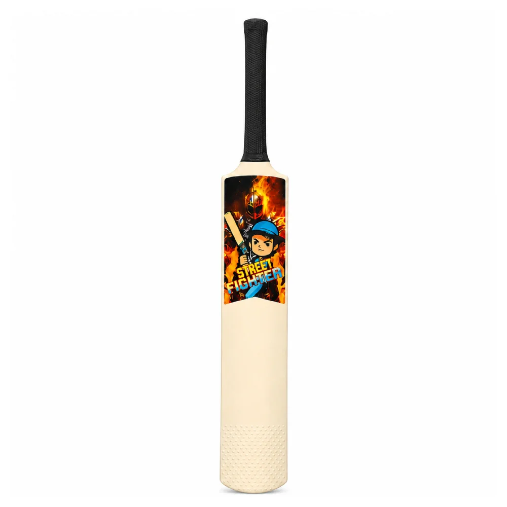 Plastic Cricket Bat for Kids with Tennis Ball _ Size 6 - 2 - Kidora kids
